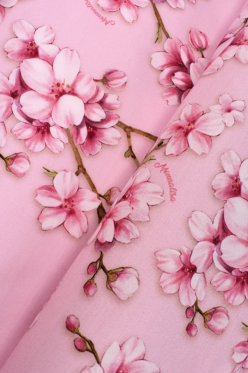 Popeline 100% cotone fantasia floreale