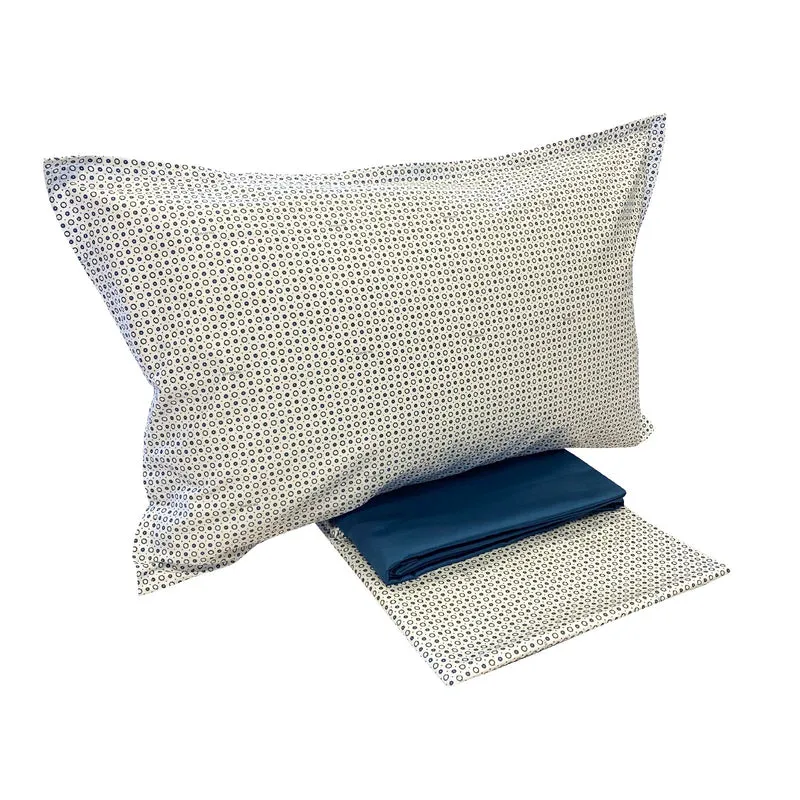 Completo Lenzuola micro circles Moderno in Raso di cotone