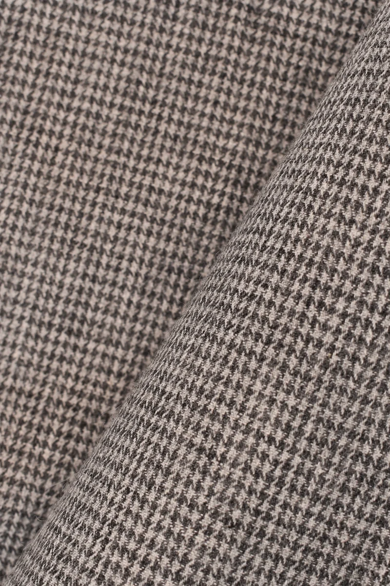 Flanella pied de poule in 100% cotone