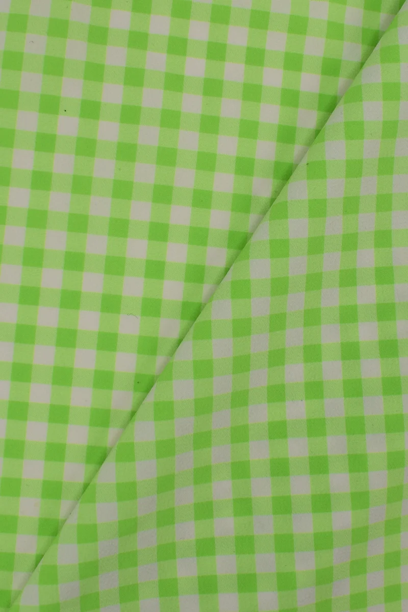 Tessuto bi-elastico vichy