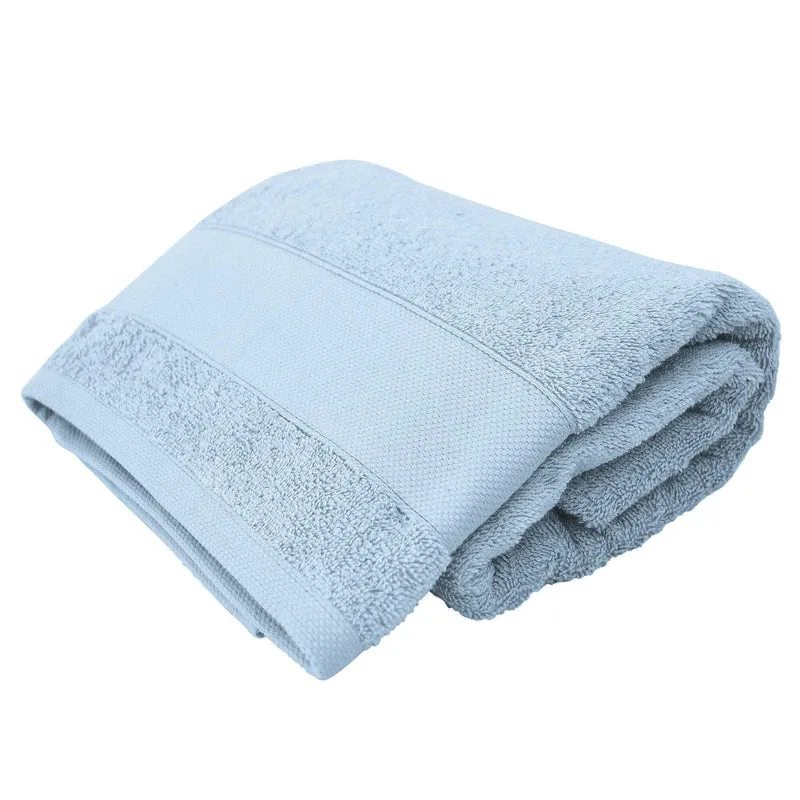Asciugamano Ospite in Spugna Carezze 35x55 Azzurro