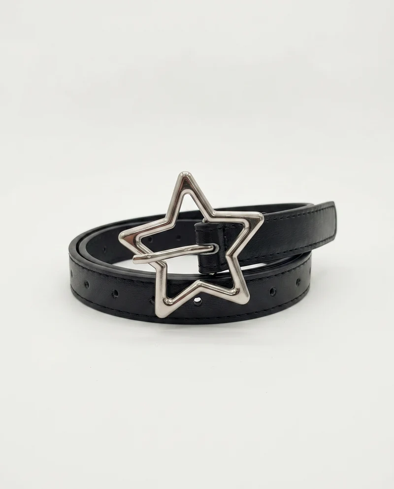 Cintura bambina asola stella - Nero