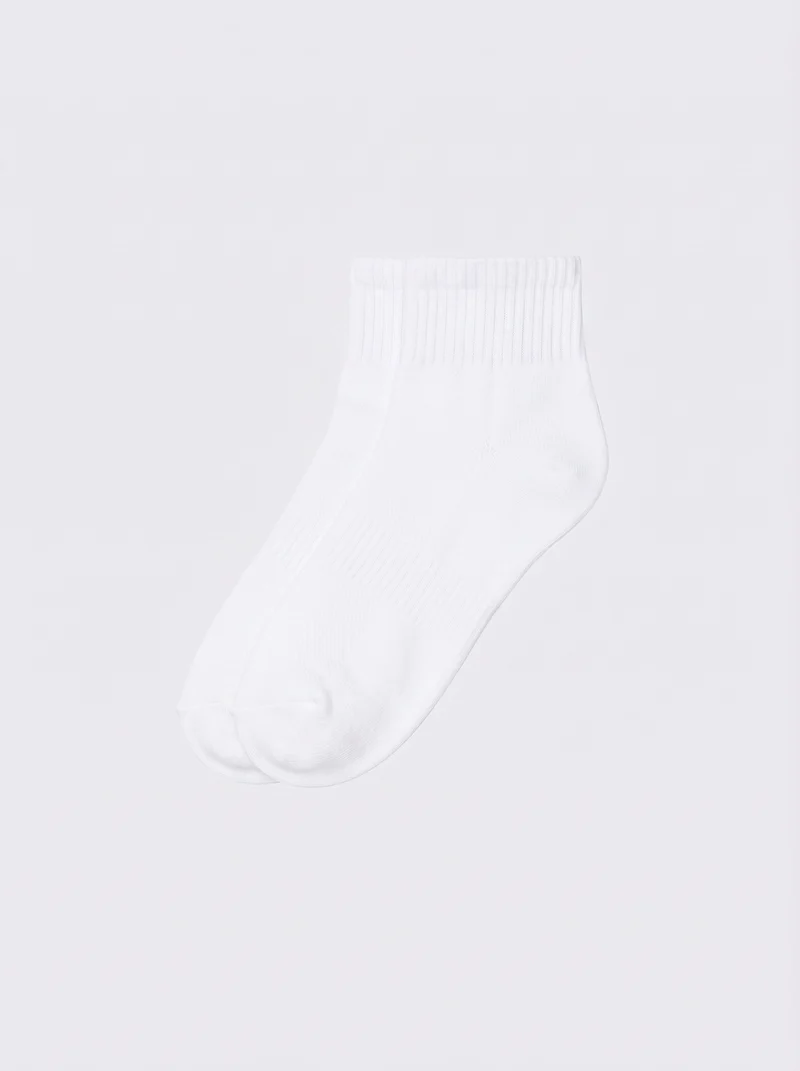Calzini spugna uomo, comfort assicurato - Bianco