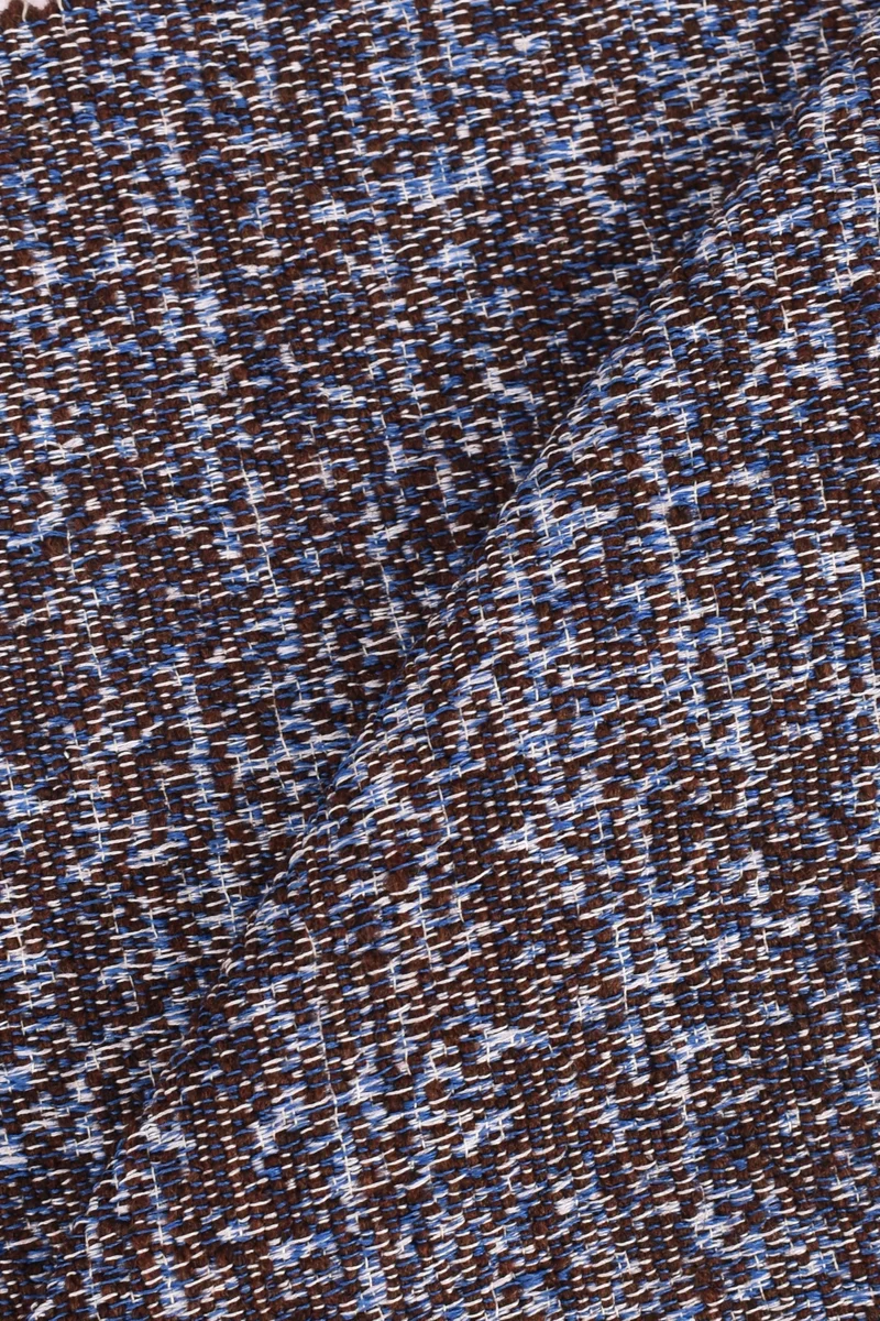 Jacquard misto cotone e lino