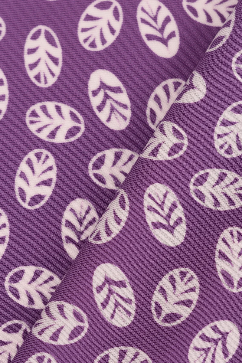 Maglia di viscosa stampata stretch