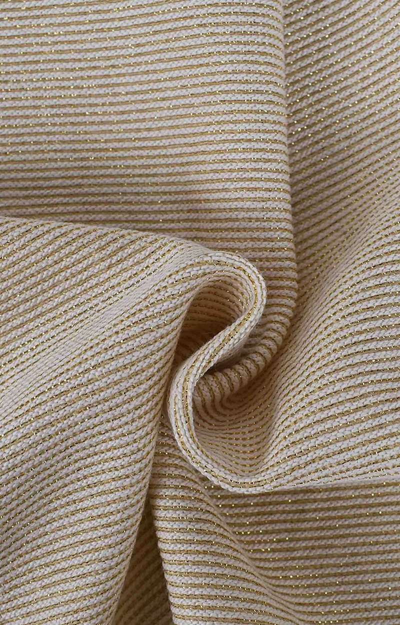Jersey tricot in cotone stretch con lurex