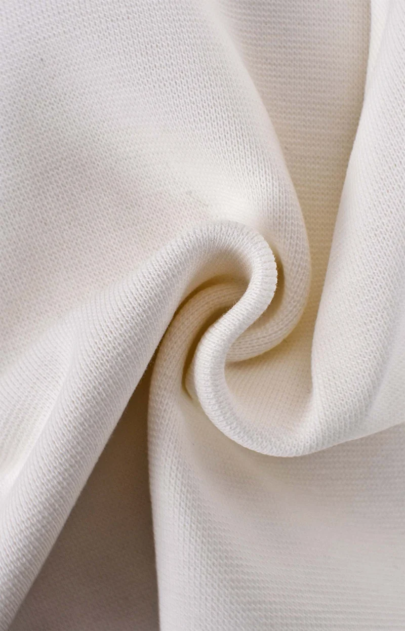 Jersey a costine in cotone stretch