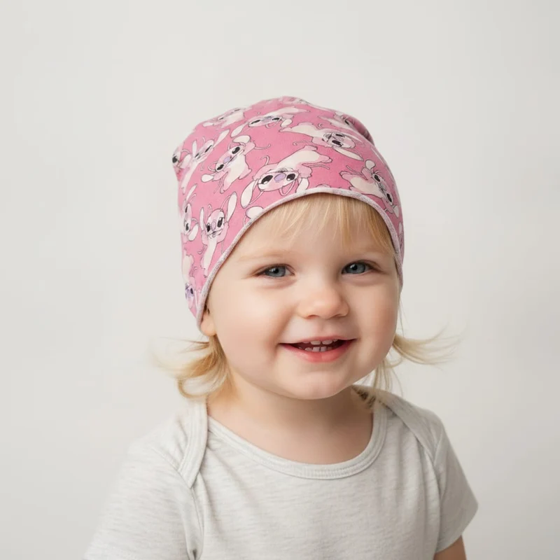 Cappelli e cuffie per bambine colorate - Rosa