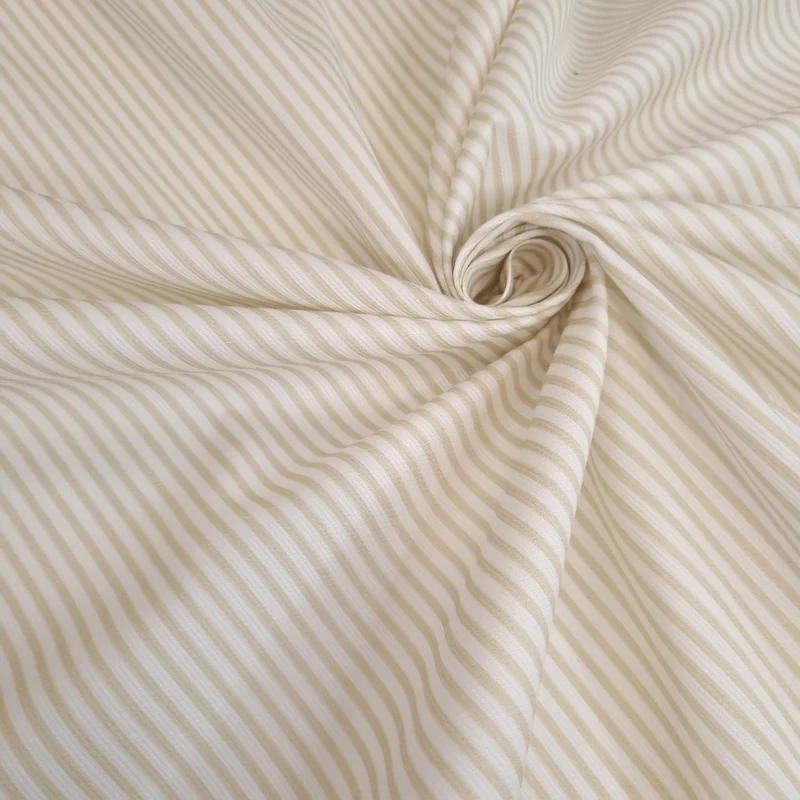 Piquet millerighe H 150 cm - RIGHETTE BEIGE/BIANCO