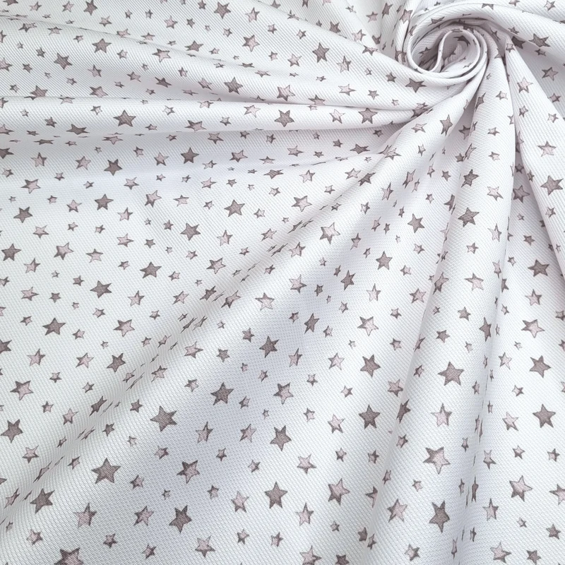 Piquet millerighe H 150 cm - STELLINE ROSA