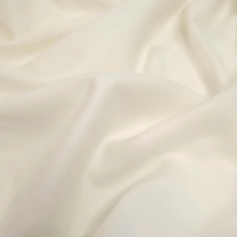 Flanella di Cotone H 160 cm - PANNA