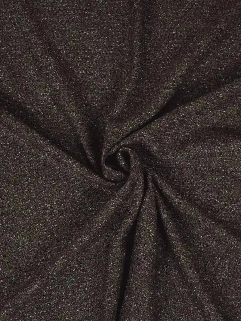 Twill di poliestere marrone