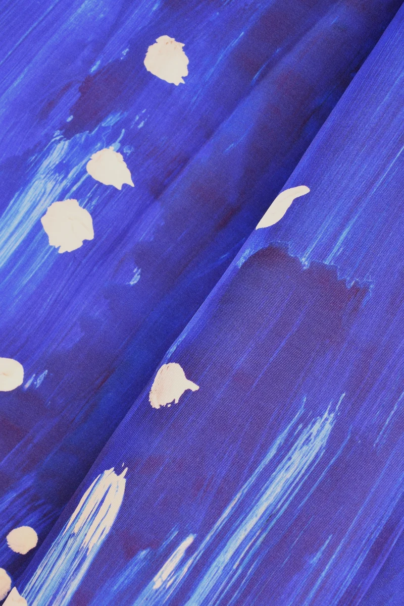 Canvas 100% seta fantasia astratta