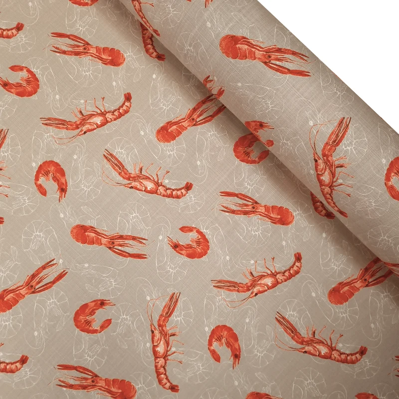 Cotone Fondo Panama "Effetto Lino" H 160 cm - SCAMPI/BEIGE
