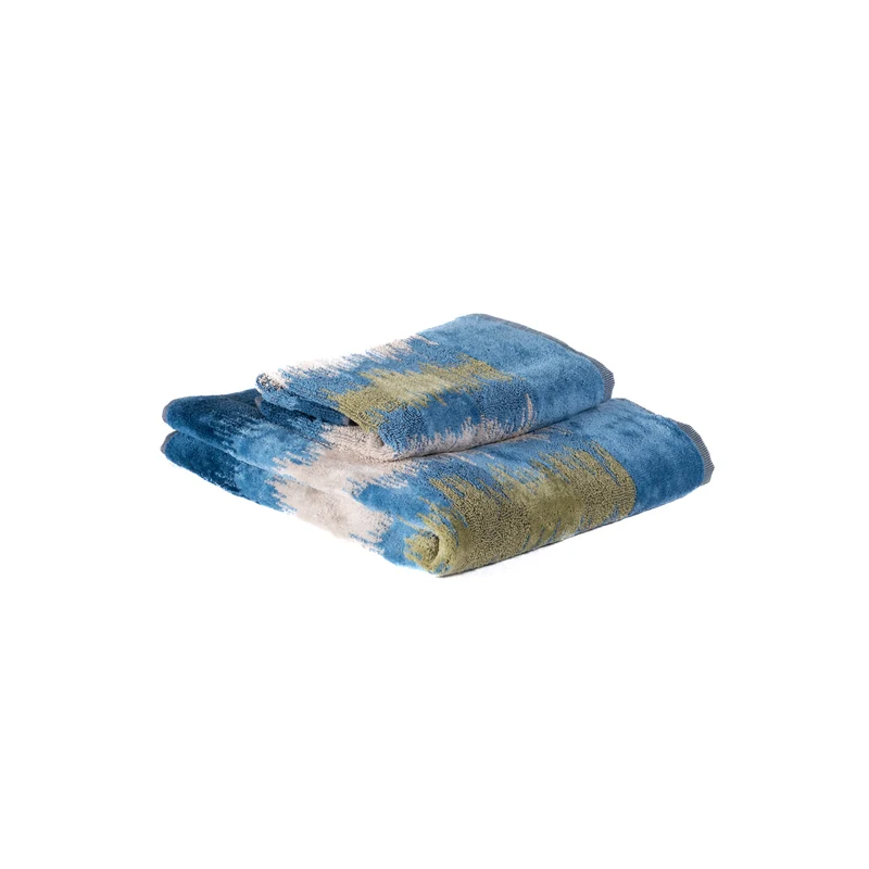 Asciugamano con Ospite bridge Moderno in Spugna 450 gr/mq