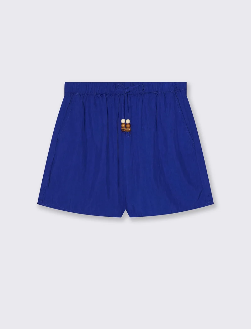 Short elasticizzati con laccetto davanti - Royal