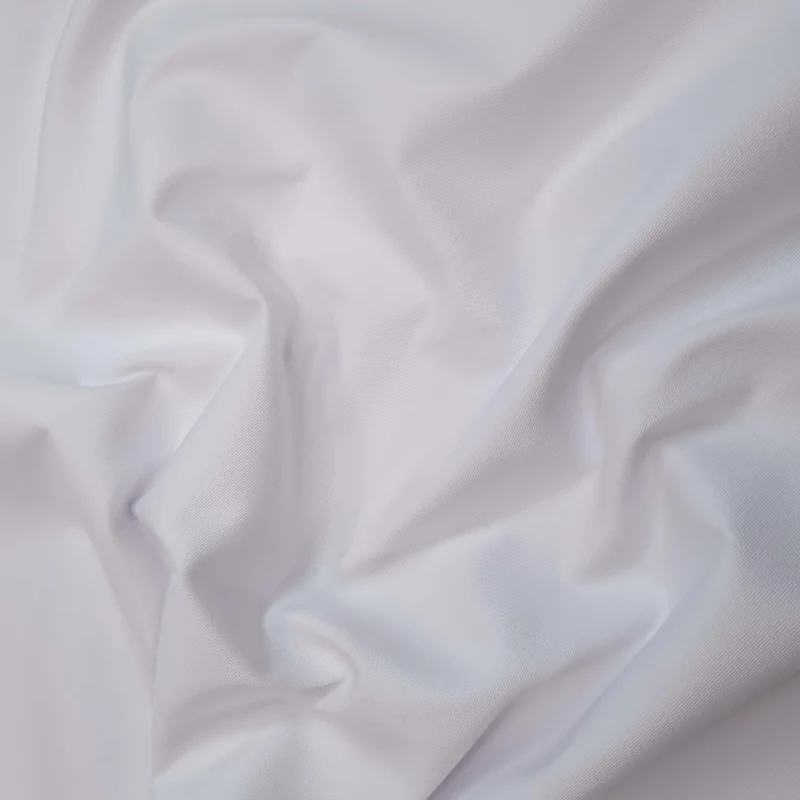 Tessuto Gabardine H 150 cm - BIANCO CANDIDO