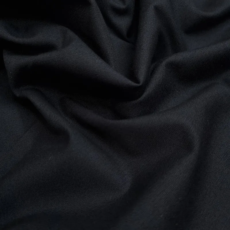 Tessuto Gabardine H 150 cm - NERO