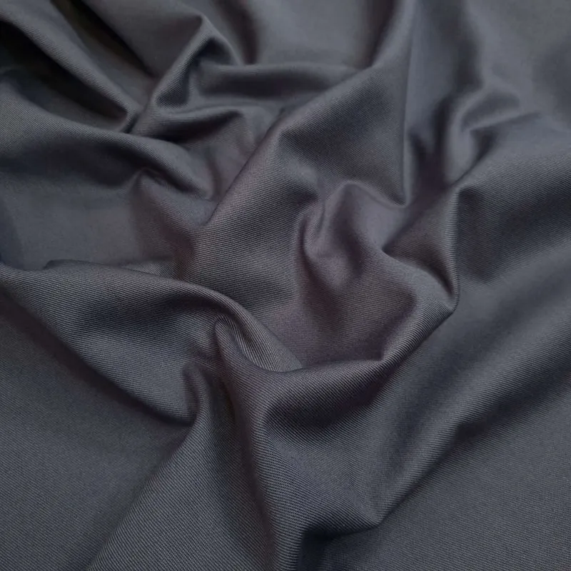 Tessuto Gabardine H 150 cm - ANTRACITE