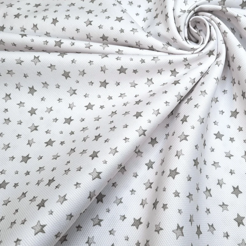 Piquet millerighe H 150 cm - STELLINE GRIGIE