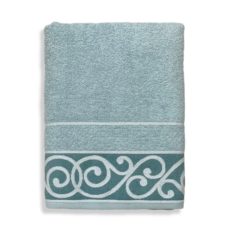 Telo doccia Vingi bagno spugna jacquard 100% puro cotone 3567