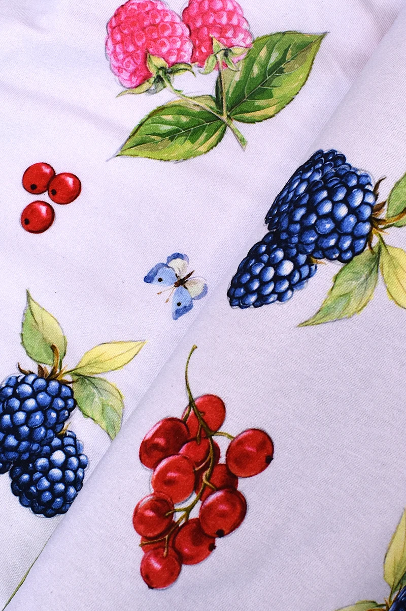 Jersey stretch in cotone fantasia floreale