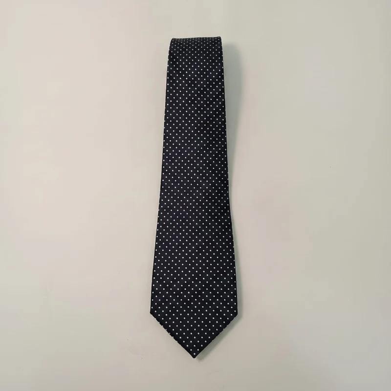 Cravatta uomo fantasia 8cm elegante e stilosa - Blu