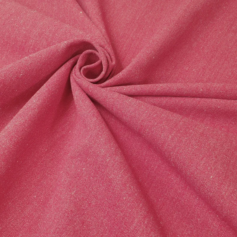 Tessuto Canvas Cotone H 140 cm - ROSSO