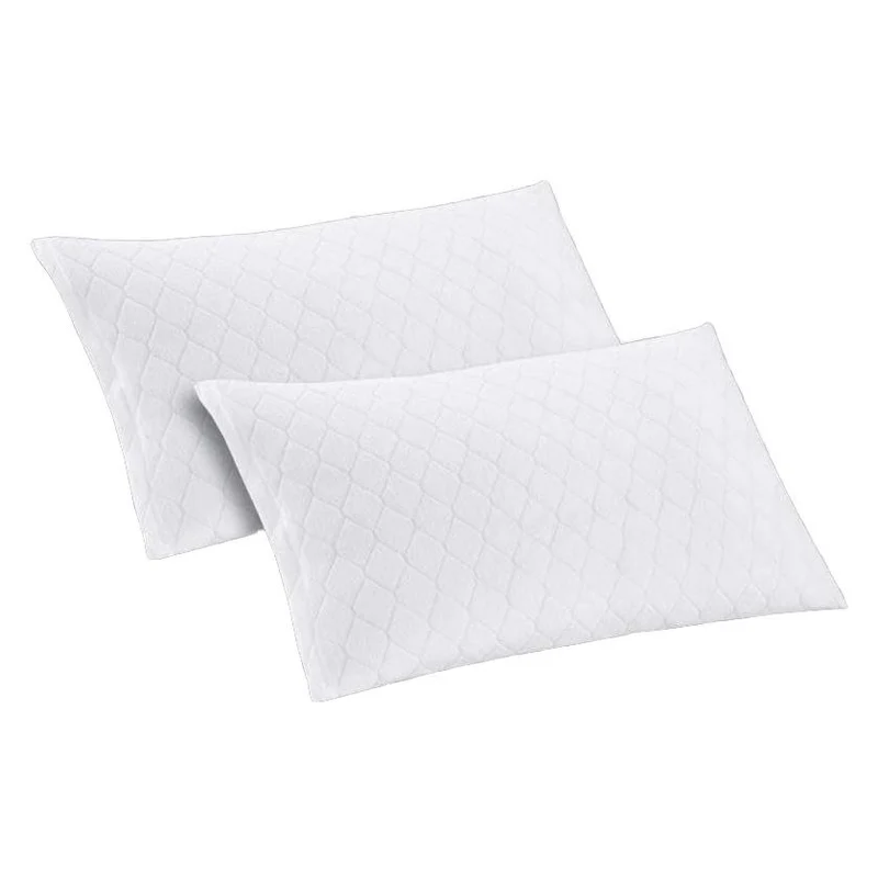 Coppia Copriguanciali in Spugna Jacquard con cerniera - Sanaform