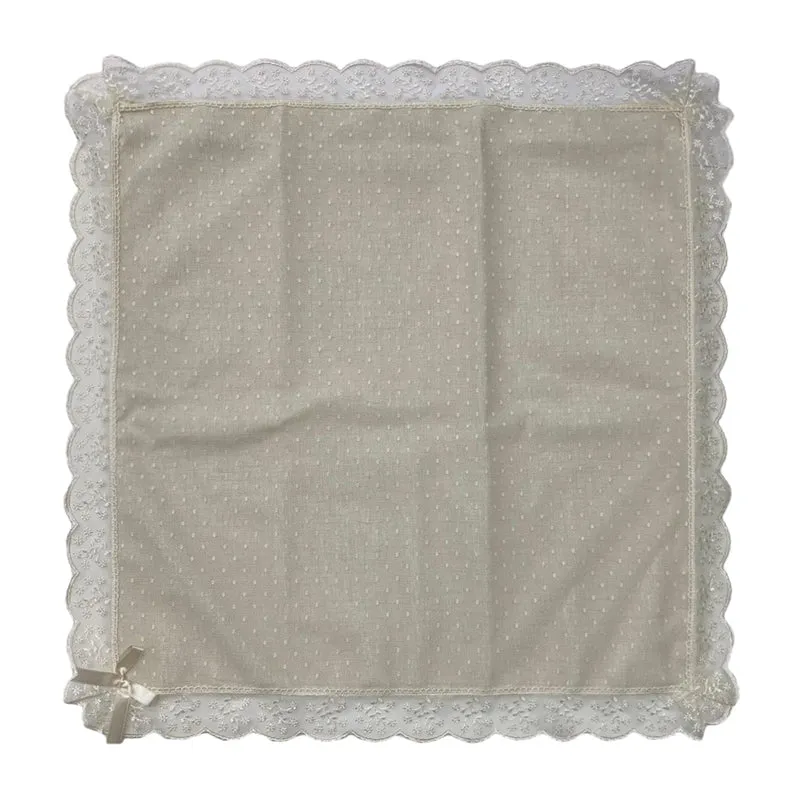 Centrotavola quadrato macramè Nausikaa 90x90 cm 3516