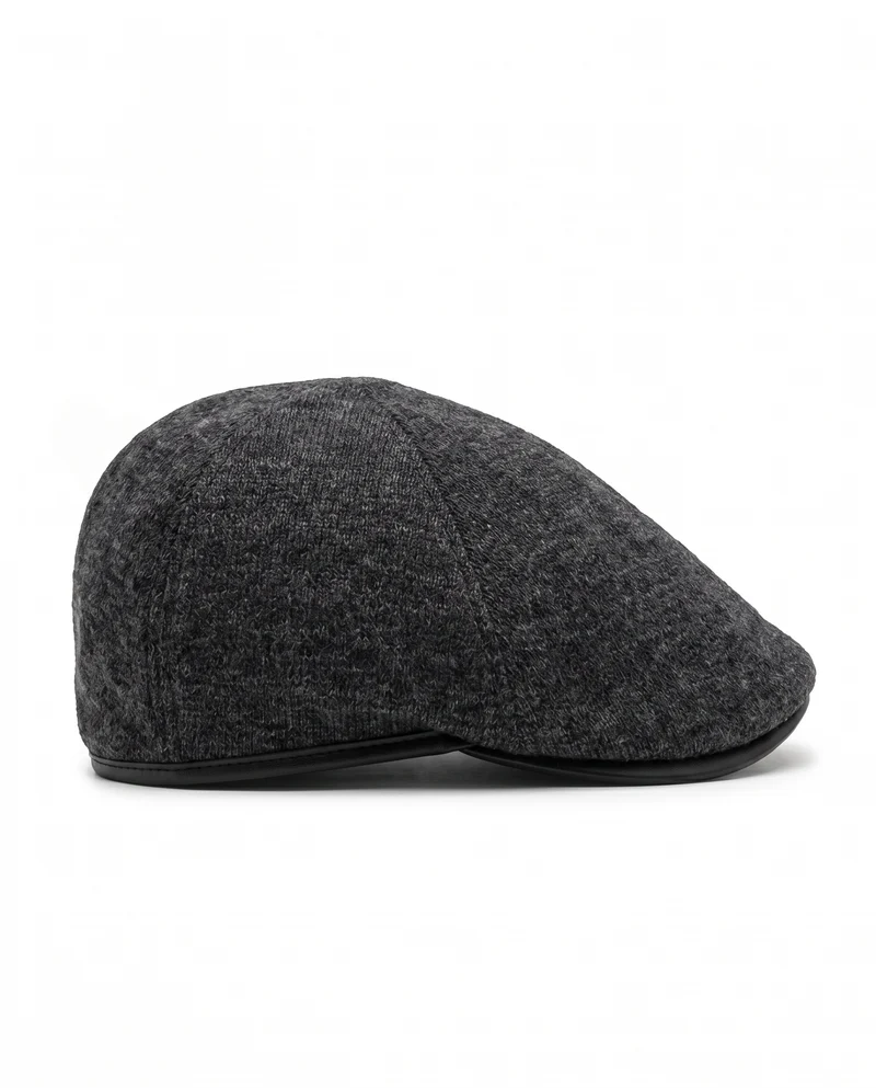Coppola Melange Uomo Elegante e Stile - Blu
