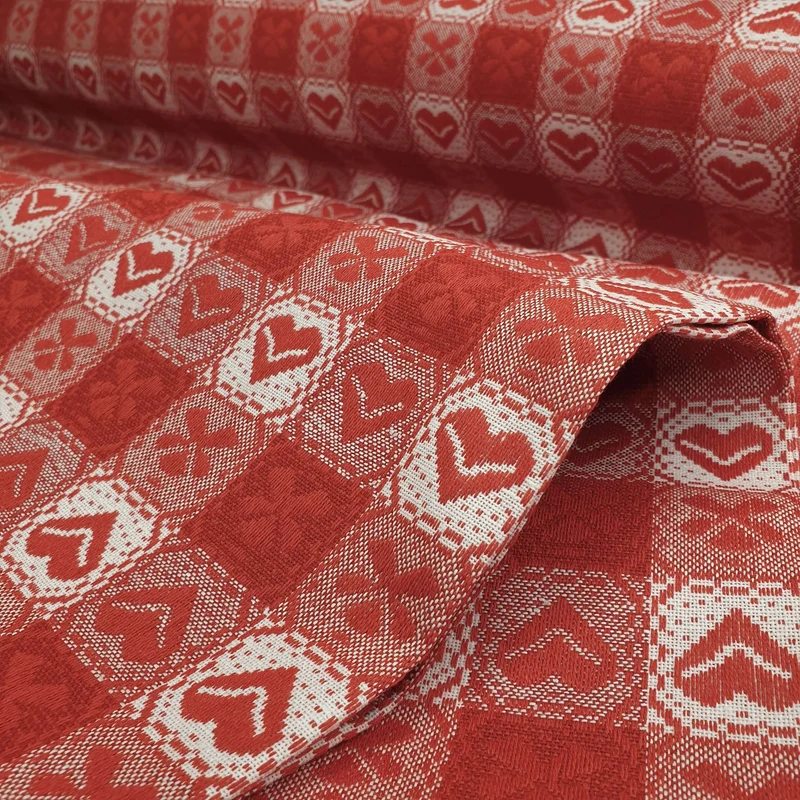 Tovagliato Tirolese H 180 cm - ROSSO