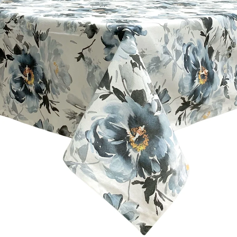 Tovaglia con fiori copritavolo Nuvole di Stoffa x12 Demetra Tiffany 140x240 6006