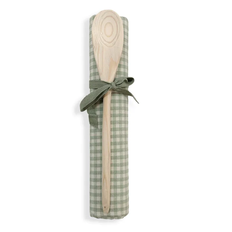 Set Strofinaccio e mestolo Nuvole di Stoffa Idea Regalo vichy cotone Tati 5988