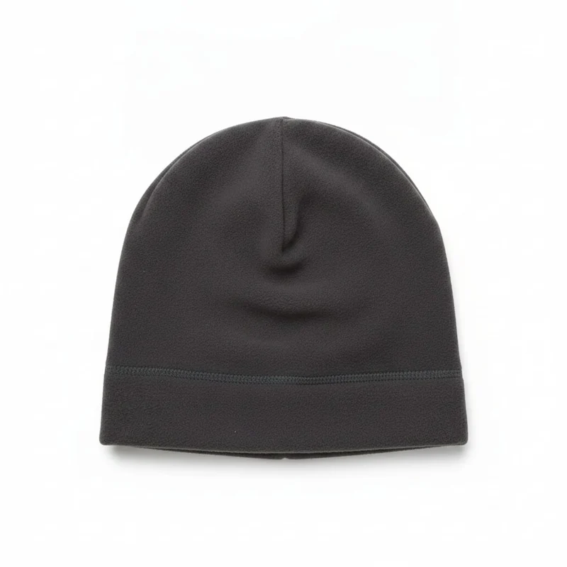 Cappello cuffia in pile basic unisex - Grigio