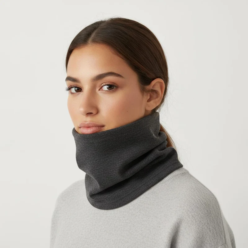 Collo bambino sciarpa basic elegante - Blu
