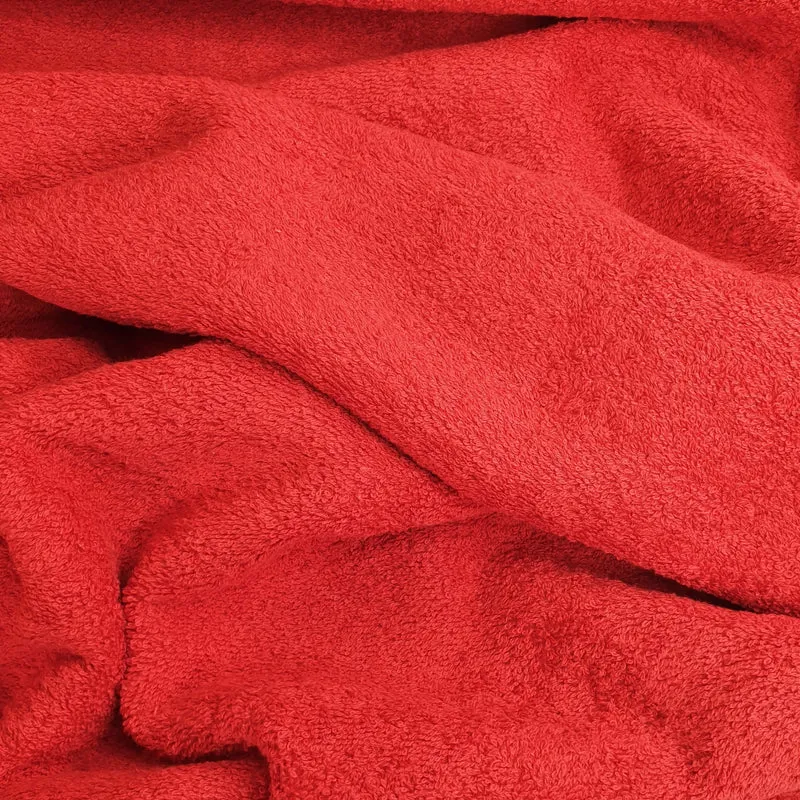 Spugna di Cotone H 150 cm - ROSSO NATALE