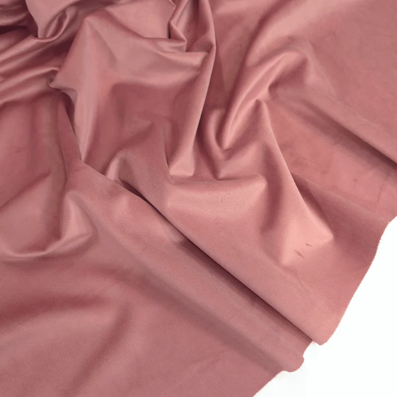 Velluto Liscio H 150 cm - ROSA ANTICO
