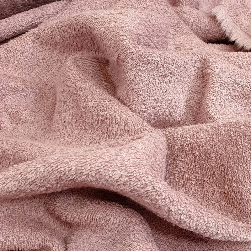 Spugna di Cotone H 150 cm - ROSA ANTICO