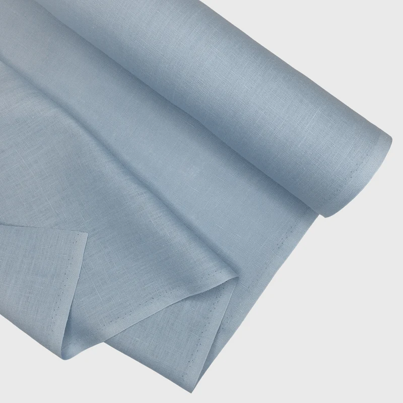 Lino H 150 cm - AZZURRO