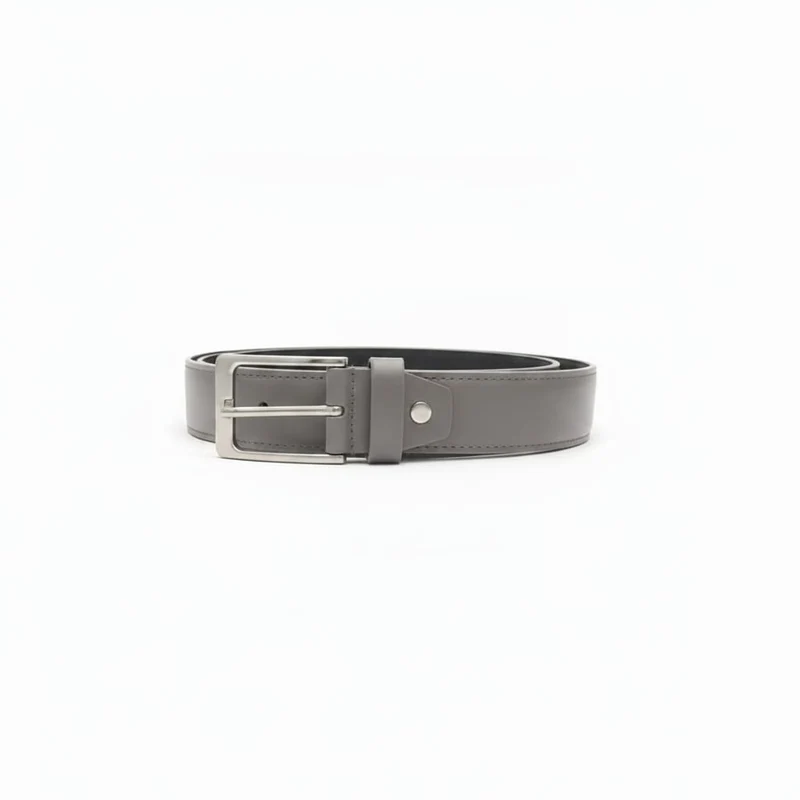 Cintura uomo basic elegante e versatile - Grigio