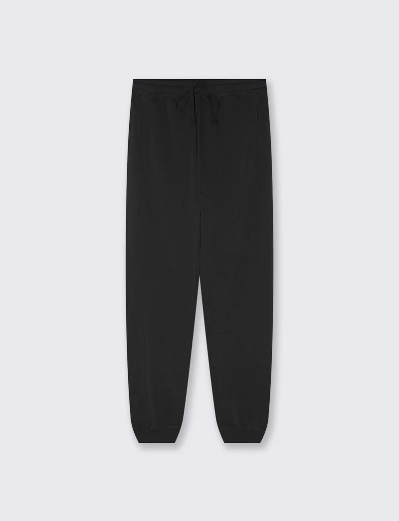 Pantafitness Slim con Coulisse ed Elastico - Nero