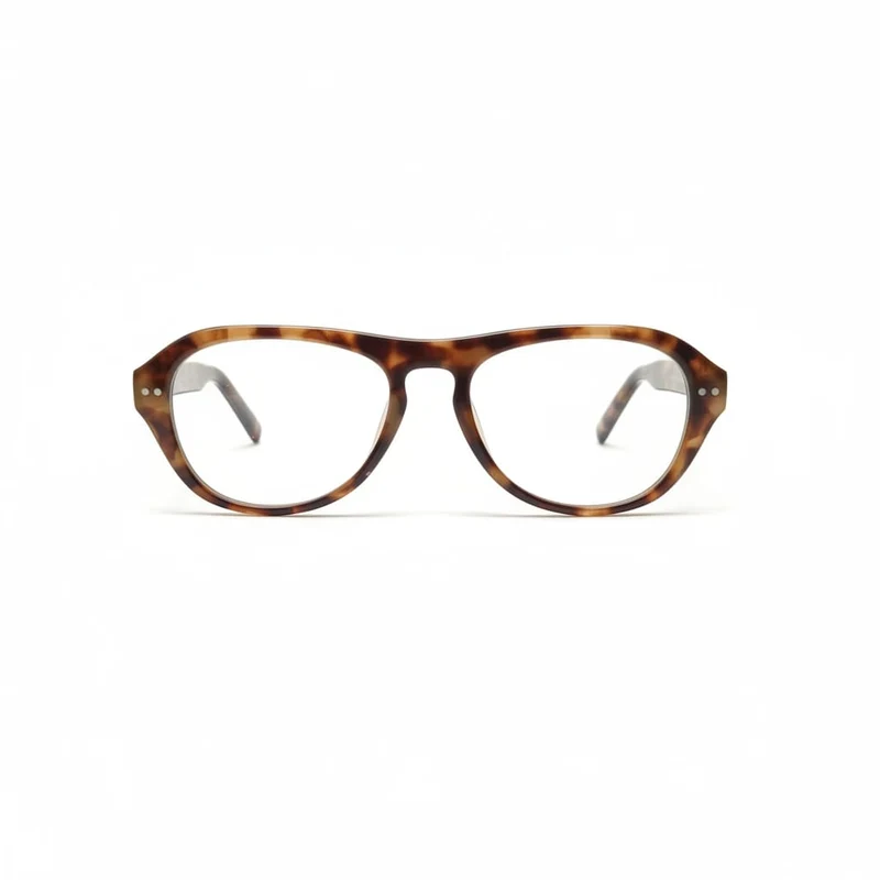 Occhiali uomo con filtro blu trendy - Marrone