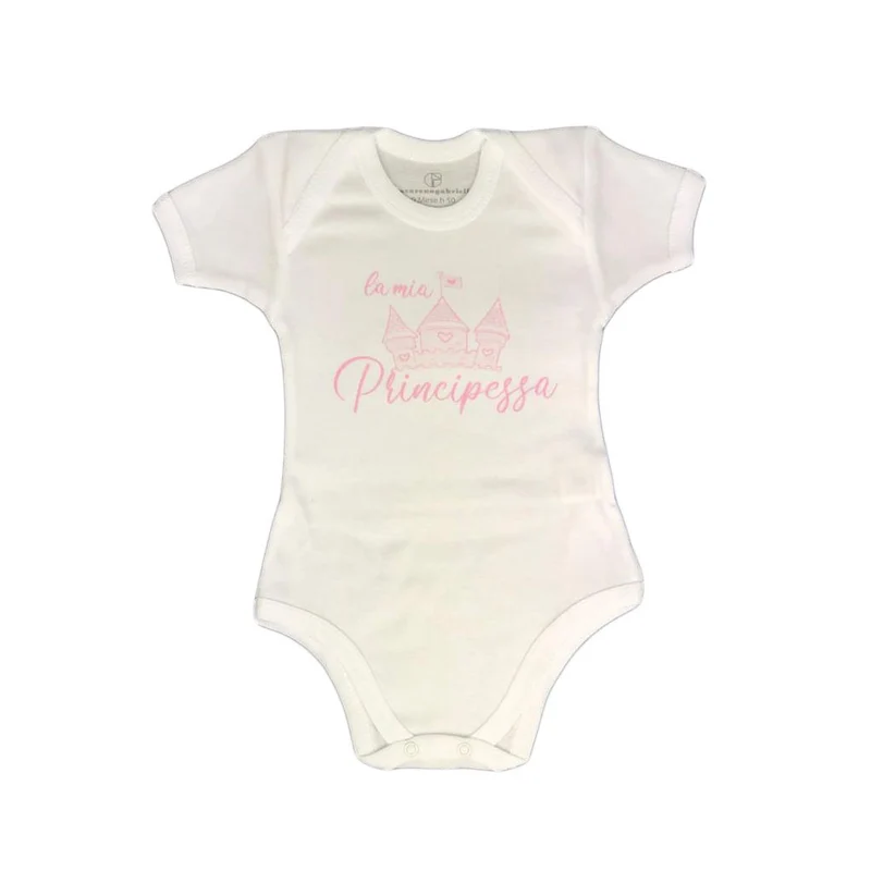Body americano neonato bimba in cotone Nazareno Gabrielli da 0 a 36 mesi 0879