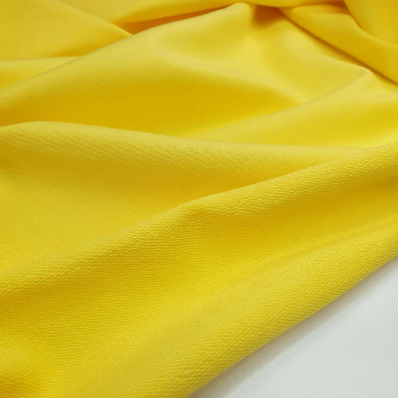 Felpa Garzata/French Terry H 180 cm - GIALLO