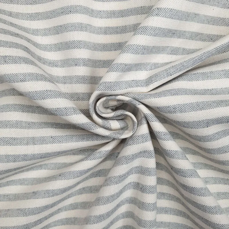Cotone Fondo Grezzo H 280 cm - RIGHE E TINTA UNITA GRIGIO