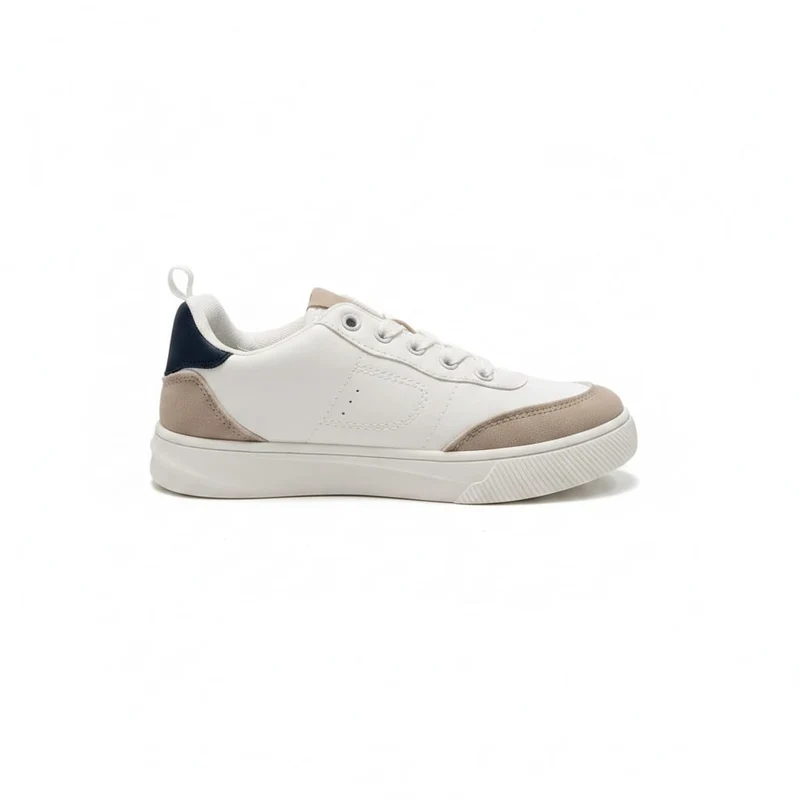 Sneakers bianche con inserti da bambino - Bianco
