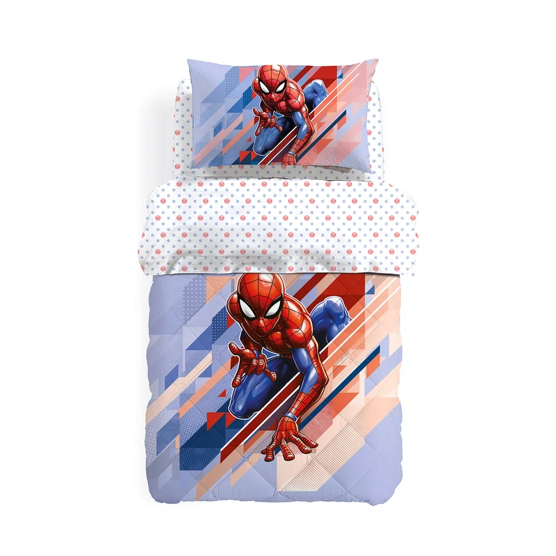 Trapunta spiderman flash in Cotone 300 gr/mq
