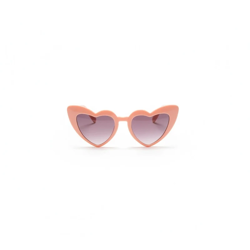Occhiali a forma di cuore per bambine - Rosa