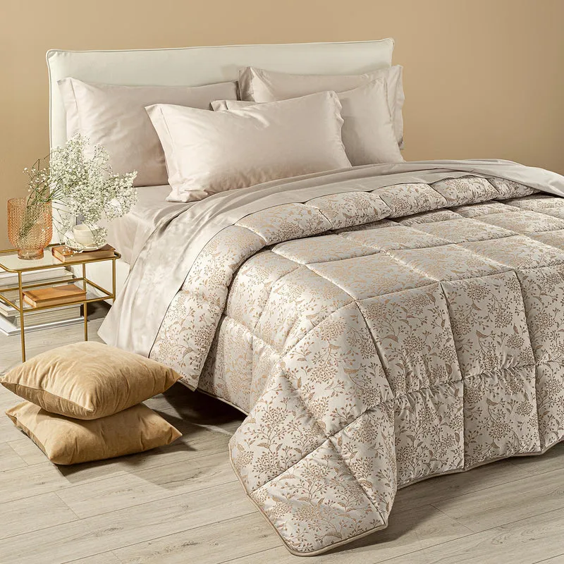 Trapunta verbena Barocco in Raso Jacquard 300 gr/mq